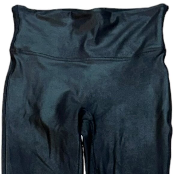 SPANX Faux Leather Black Leggings Size Small Style# 2437 - Picture 2 of 6